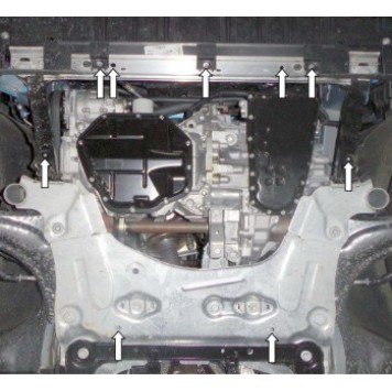 Захист двигуна Renault Megane III 2008-2016-2