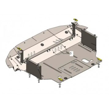 Захист двигуна Kia Sportage III 2010-2015 3