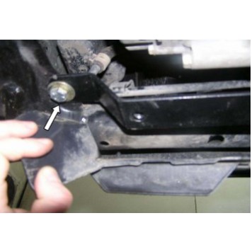 Защита двигателя Honda CR-V III 2007-2013 1-2