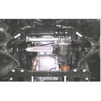 Захист двигуна Jeep Grand Cherokee Limited 2007-2010-3