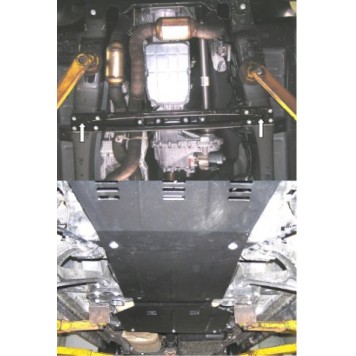 Захист двигуна Jeep Grand Cherokee Limited 2007-2010-1