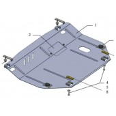 Защита двигателя Nissan Note 2012- Защита двигателя Nissan Note 2012-