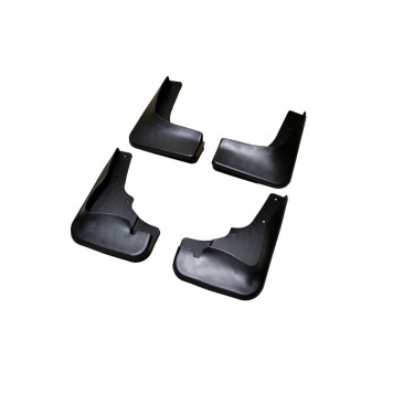 Бризковики для Mitsubishi Outlander XL (широкий поріг) 2007-2012 (4шт)