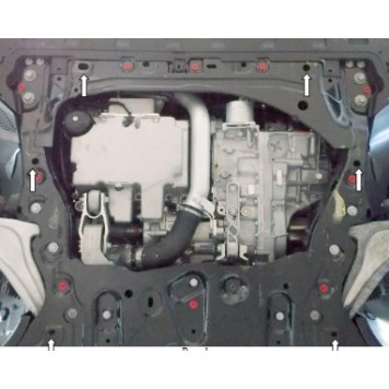 Захист двигуна Volvo V90 2015--2