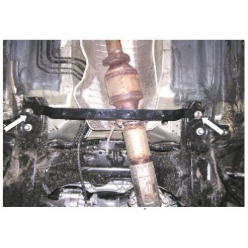 Защита двигателя Acura TSX 2009-2014-2