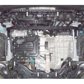 Захист двигуна Kia Sportage IV QL 2016- 1-2