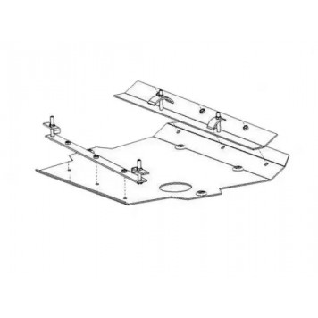 Захист двигуна Mercedes-Benz Vito D (W 638) 1996-2003 1