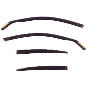 Дефлектори вікон BMW 5 Series Е60 2004- 4D Sedan