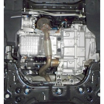 Захист двигуна Ravon R4 2016--2