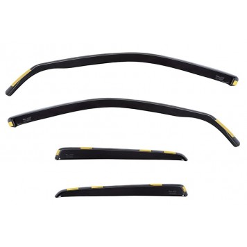 Дефлекторы окон Opel Vectra B 1995-2002 4D Sedan