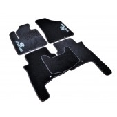 Текстильні килимки в салон для Hyundai Santa Fe (2006-2010) 