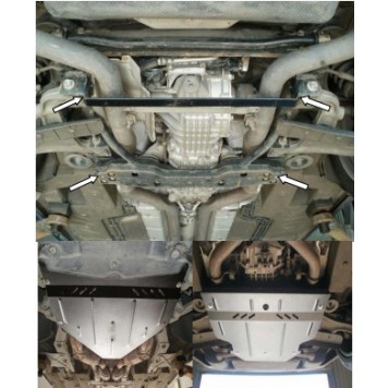 Захист двигуна Maserati Quattroporte 2008-2013-1