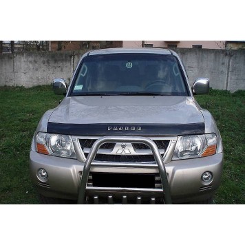 Дефлектор капота Mitsubishi Pajero Wagon III 1998-2006