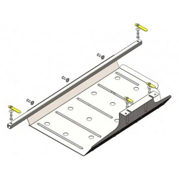 Защита двигателя Chery Tiggo 8 2018- 2
