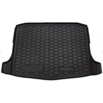Автомобільний килимок в багажник Skoda Karoq 2018-