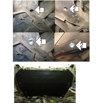 Захист двигуна Opel Signum 2003-2008-1