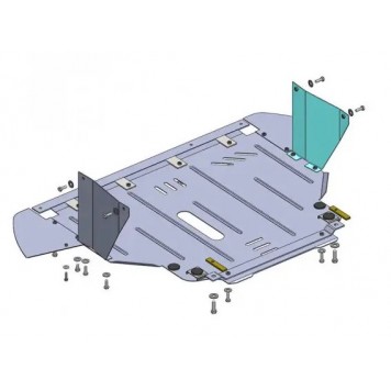 Защита двигателя Fiat Grande Punto 2010- (1.4 бензин)