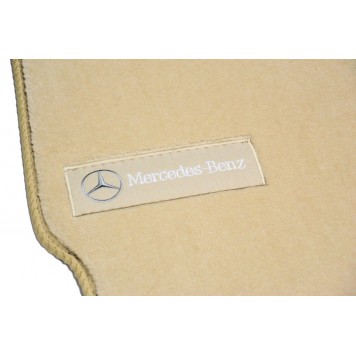 Текстильні килимки в салон для Mercedes S221 Long (2005-2013) Premium-7