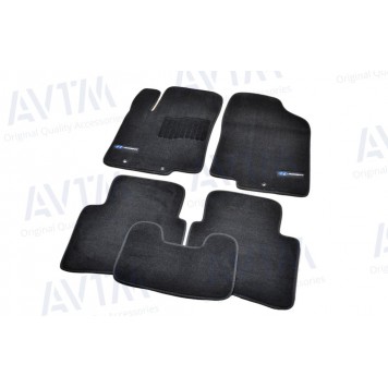Текстильні килимки в салон для Hyundai Accent (2011) (Solaris) Premium-7
