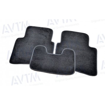 Текстильні килимки в салон для Hyundai Accent (2011) (Solaris) Premium-3