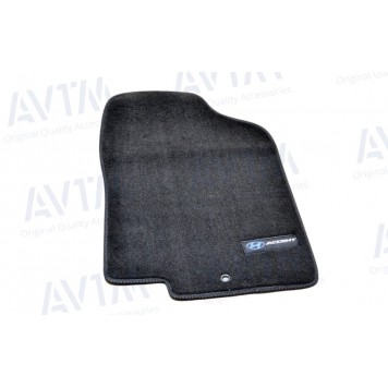 Текстильні килимки в салон для Hyundai Accent (2011) (Solaris) Premium-4