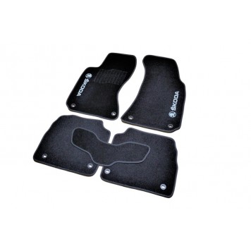 Текстильні килимки в салон для Skoda Super B (2001-2008)