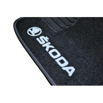Текстильні килимки в салон для Skoda Super B (2001-2008)-4