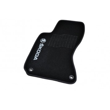 Текстильні килимки в салон для Skoda Super B (2001-2008)-1