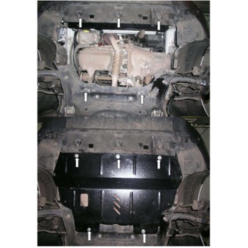 Захист двигуна Peugeot Partner В9 2008-2018-1
