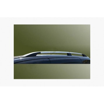 Рейлинги на крышу Renault Master 2011 Long, пластиковые ножки черные 