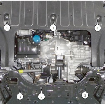 Защита двигателя Hyundai Accent V HCr RUS 2018--1