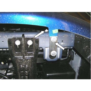 Защита двигателя Chery Elara I поколение 2006-2011-2