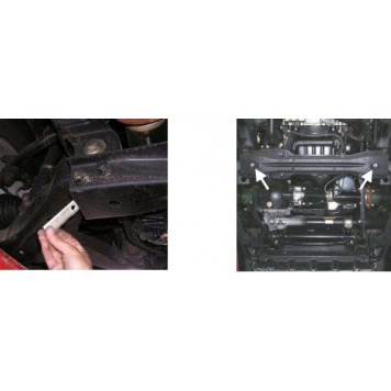 Захист двигуна Mitsubishi Pajero Wagon 1999- 1-1