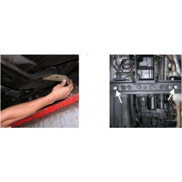 Захист двигуна Mitsubishi Pajero Wagon 1999- 1-2