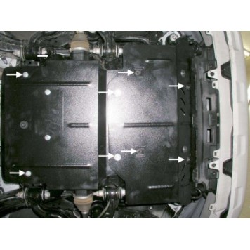 Захист двигуна Toyota Land Cruiser Prado J150 2009- 2-1