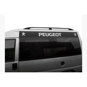 Рейлинги на крышу Peugeot Expert 1996-2007 стандартная база, пластиковые ножки 