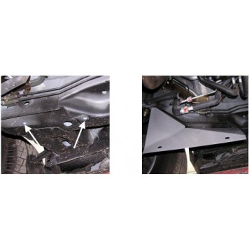 Захист двигуна Mitsubishi Pajero Wagon 1999- 2-3