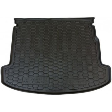 Автомобільний килимок в багажник Renault Megane 3 2009- Universal (з вухами)
