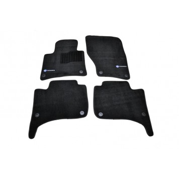 Текстильні килимки в салон для Volkswagen Touareg (2010) Premium-1