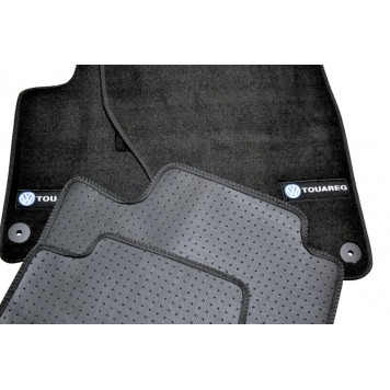 Текстильні килимки в салон для Volkswagen Touareg (2010) Premium-7