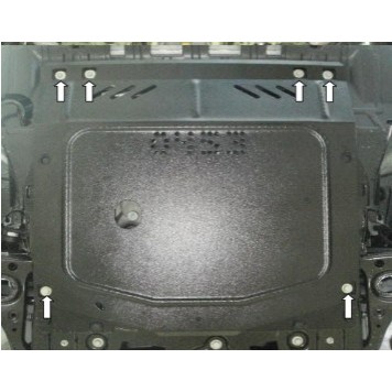 Захист двигуна Opel Mokka 2012-2021-2