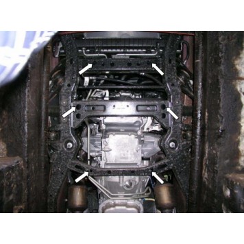 Защита двигателя Chevrolet Camaro V 2009-2015-3