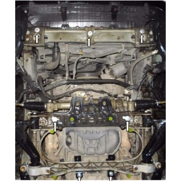 Захист двигуна Lexus GS 430 2005-2012-2