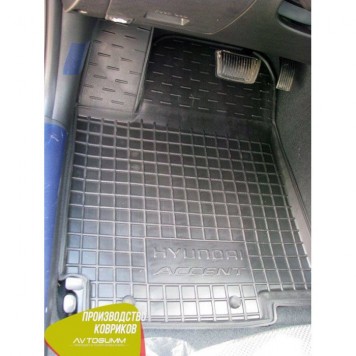 Автомобільні килимки в салон для Hyundai Accent (2011>)-3