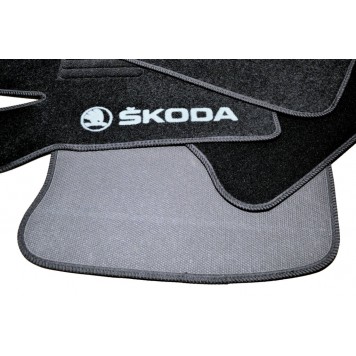 Текстильні килимки в салон для Skoda Octavia Tour (1996-2010)-7