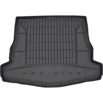 Гумовий килимок в багажник Renault Laguna III Liftback 2007-2015 з бічними нішами