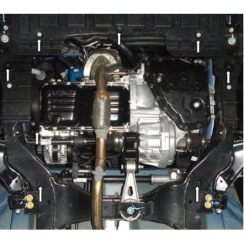 Захист двигуна Ravon R2 2016--2