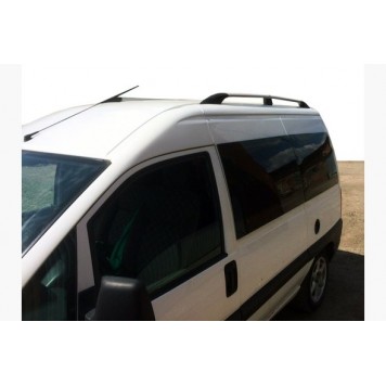 Рейлинги на крышу Citroen Jumpy 1996-2007 (пласт. ножки)