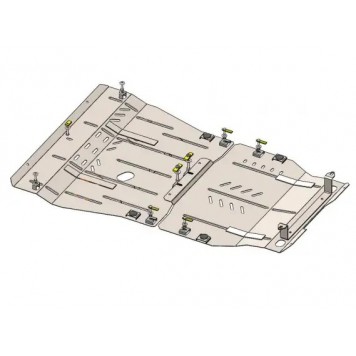 Защита двигателя Subaru Legacy VI 2012-2019 1