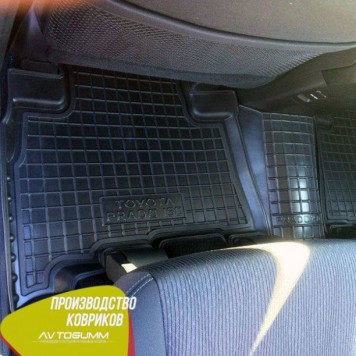 Автомобільні килимки в салон для Toyota Land Cruiser 150 (Prado)-3